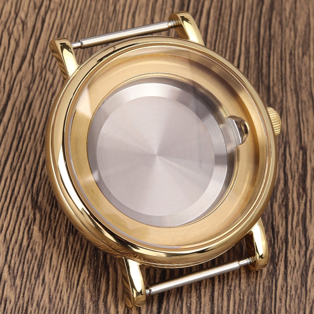 Solid STAINLESS 40mm Diver Watch Case Sapphire 10ATM For ETA2824 PT5000 Movement