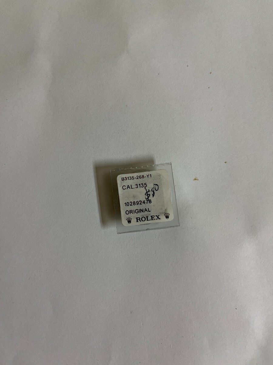 Genuine Rolex 3135 268 Cover Mechanism NEW Factory Sealed