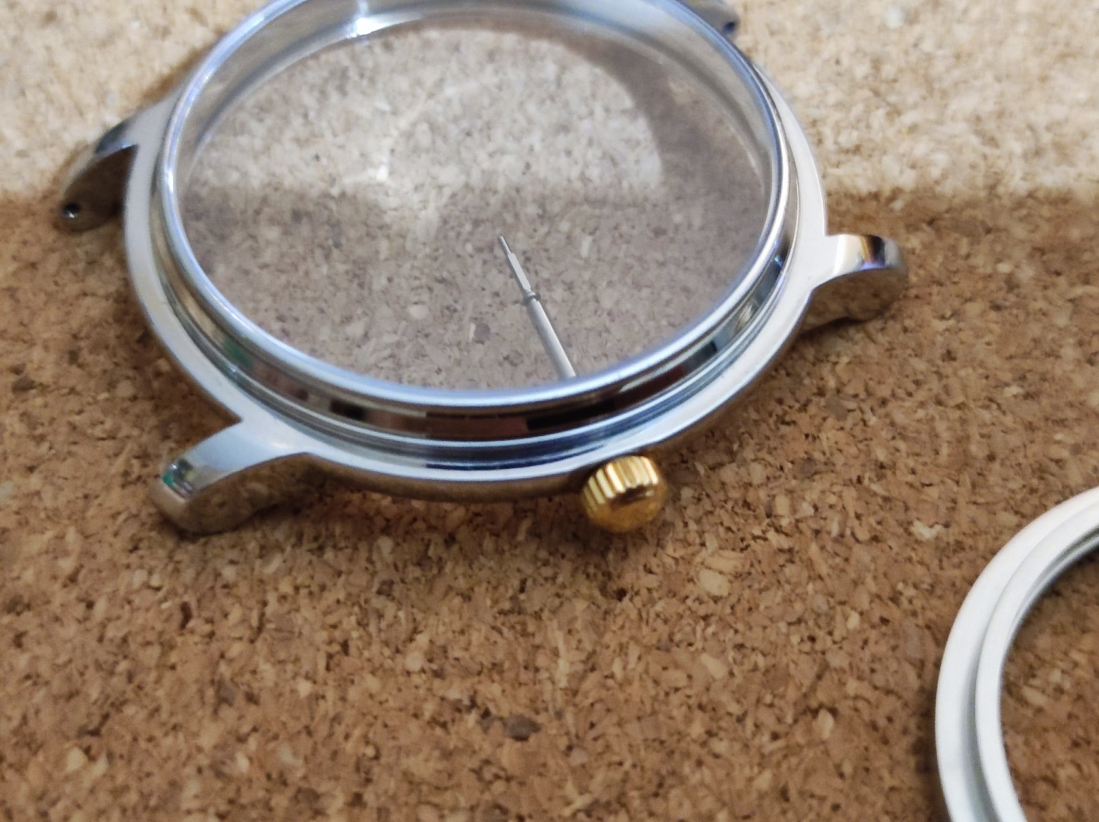 Genuine OMEGA De Ville 4374.31.00 Coaxial Stainless Steel Watch Case 168.1057