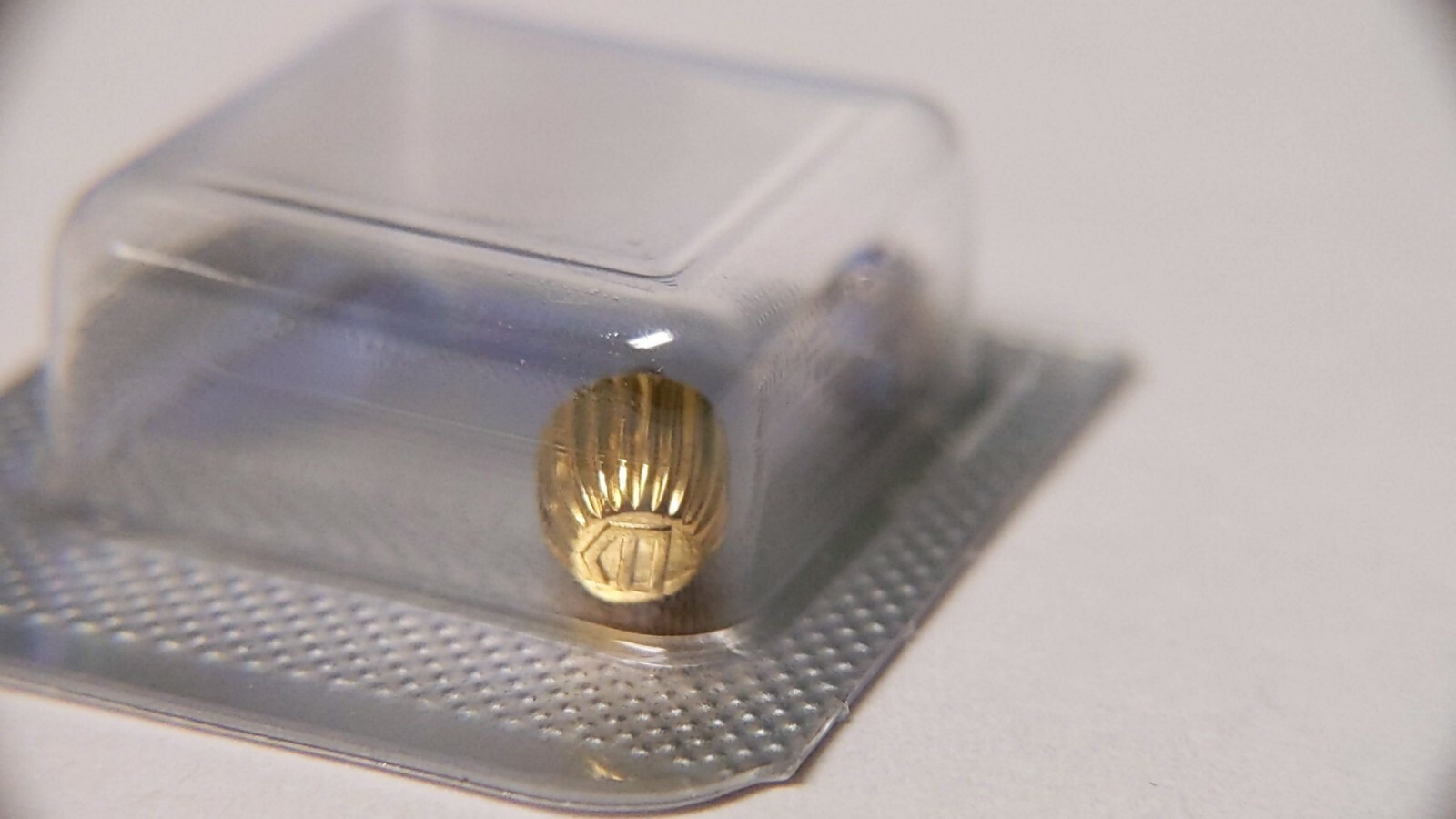 Tag Heuer CROWN and TUBE 4.6×4.2mm M0.9, Tag-17 (YELLOW) New/Sealed