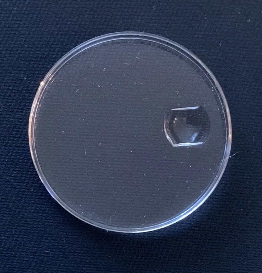 Rolex 6530 crystal PA459-80 29.5 mm Cyclops Magnifier