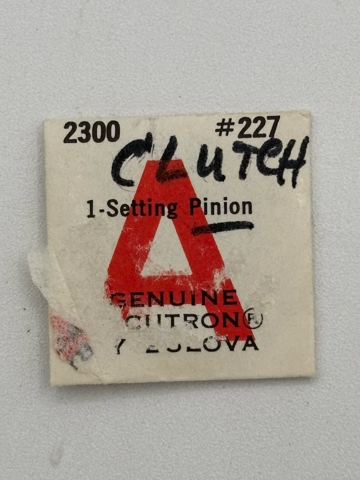 Accutron Bulova 2300 Setting Pinion #227