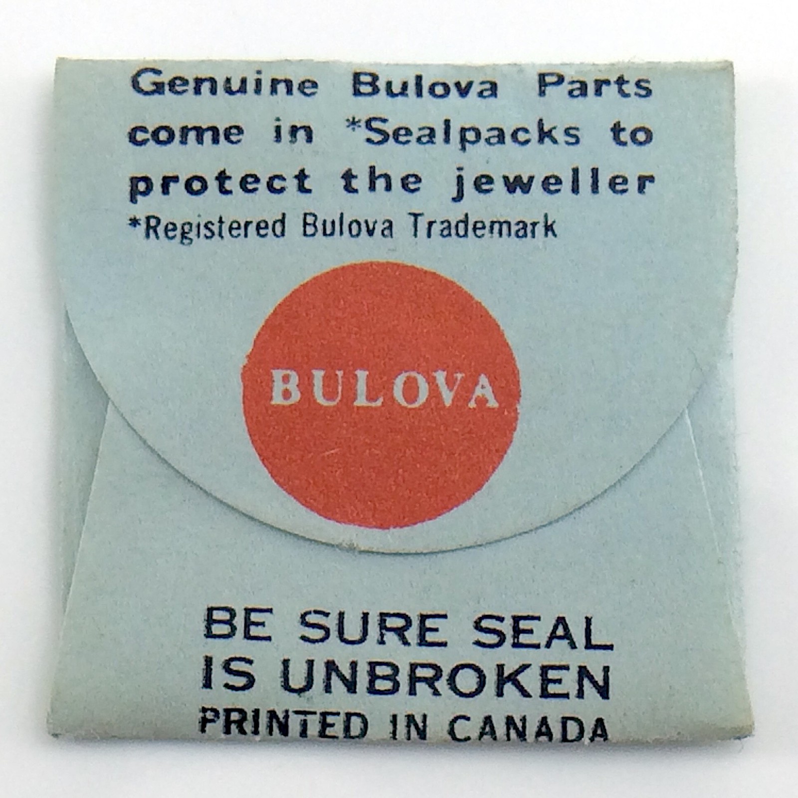 Genuine Bulova Standardized Parts 10CMC #357 Alt Disk Lever Sealed I612
