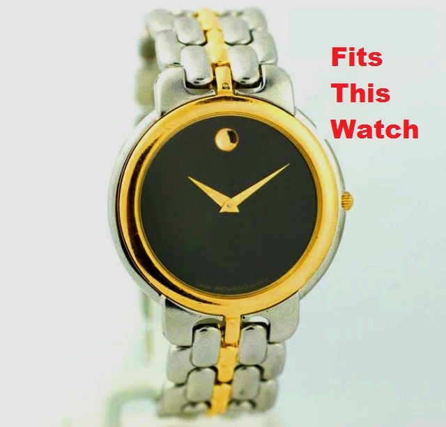 Movado Men’s Two Tone Watch Clssp 81.A2.873.1