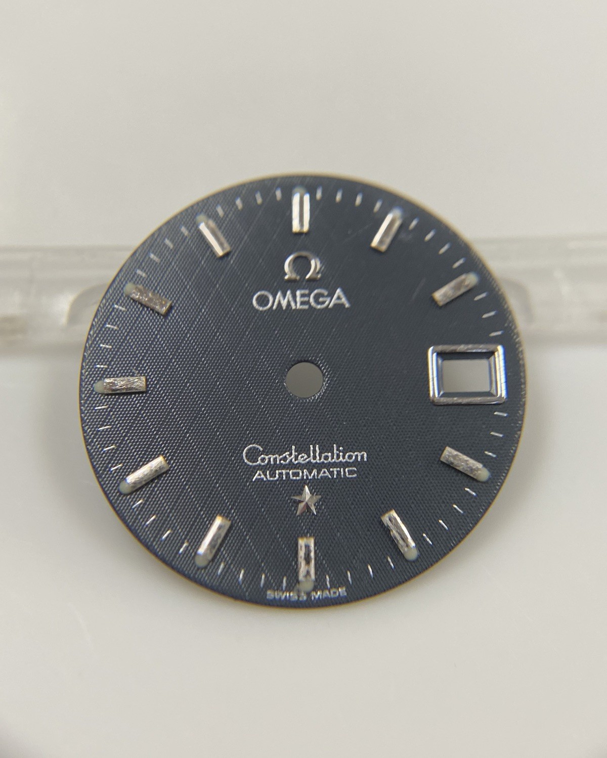 Original NOS Omega Constellation 20.50mm Navy Blue Dial