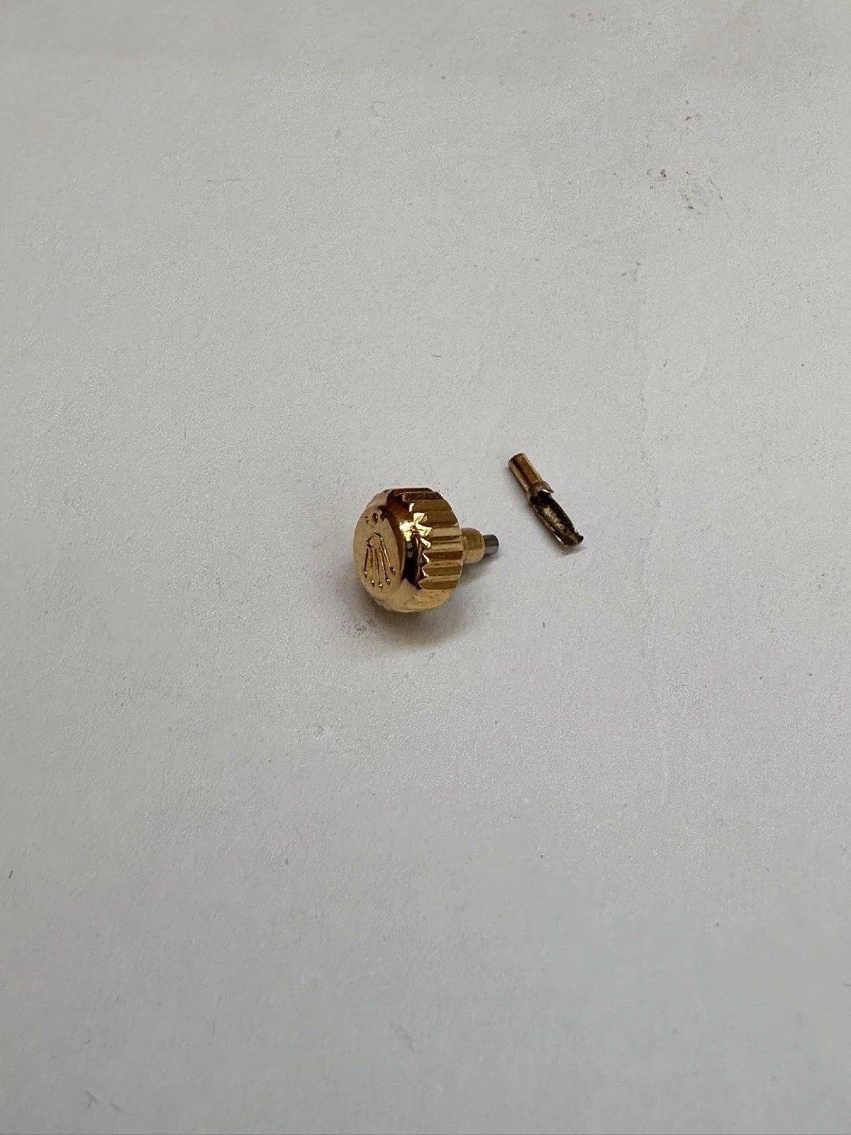 Genuine Rolex 18K Yellow Gold 6mm Crown for 36mm