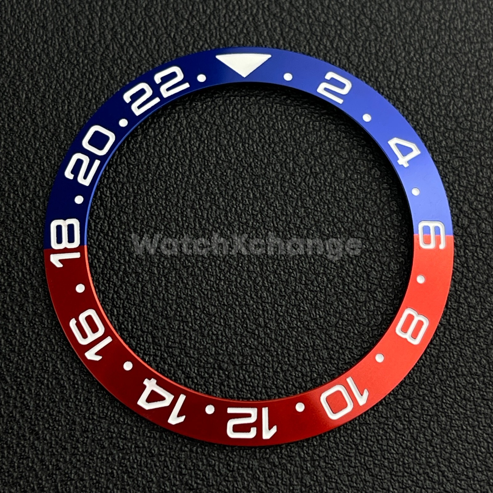 Blue & Red Pepsi Style Bezel Insert 40mm for Rolex Seiko SKX SRPD Omega