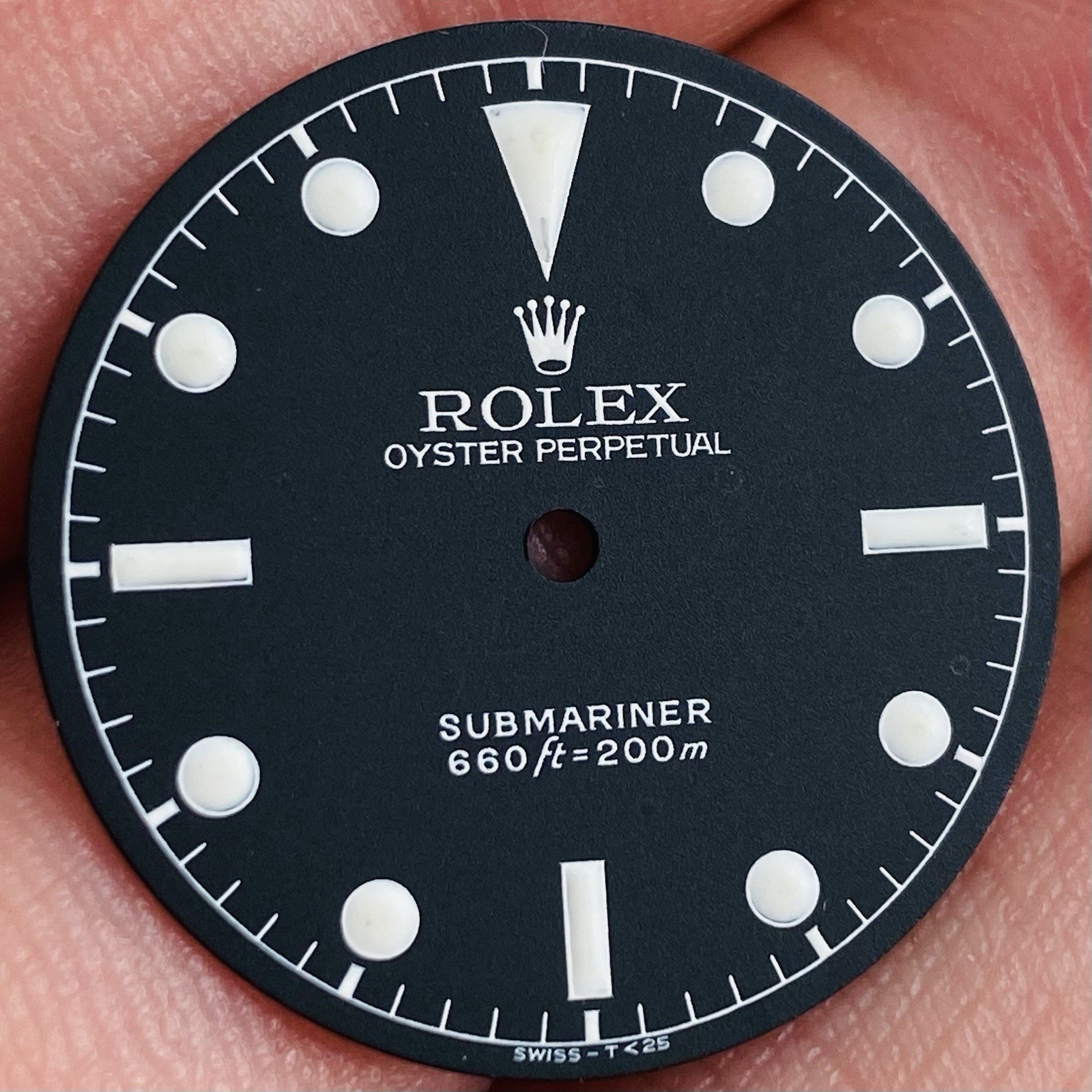 Rolex Service Dial For Submariner No Date Model Ref 5510 & 5512