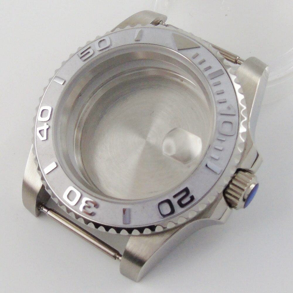 40mm Watch Case Fit NH35A ETA2824 2836 Miyota8215 DG2813 PT5000 Sapphire Glass