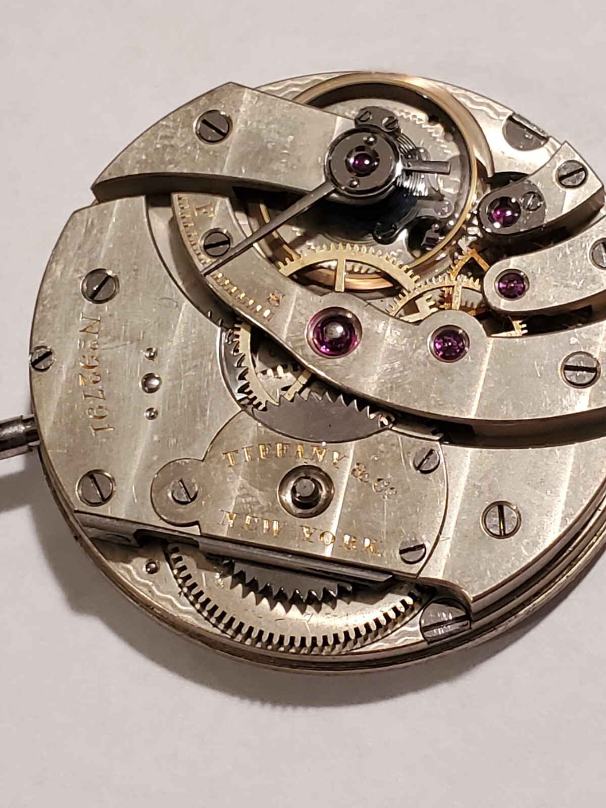 Running 39mm High Grade Tiffany Patek Philippe Movement – Wolfs Tooth Winding