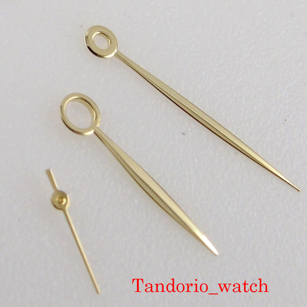 Rose Gold Watch Hand For ETA 6497 6498 Hand Winding Movement High Quality