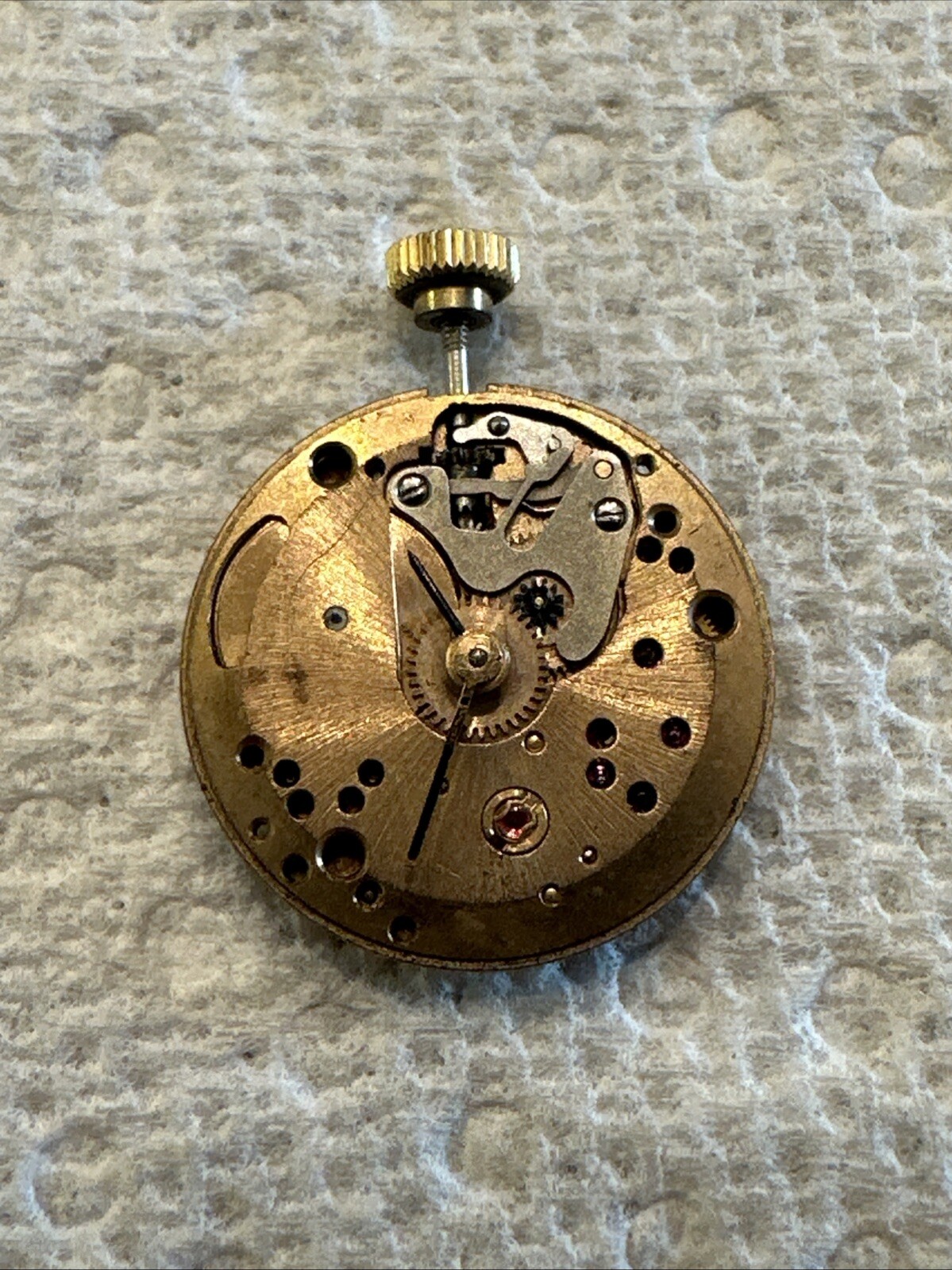 Vintage Omega Caliber 620 17-Jewel 2-Adjustment Movement For Parts