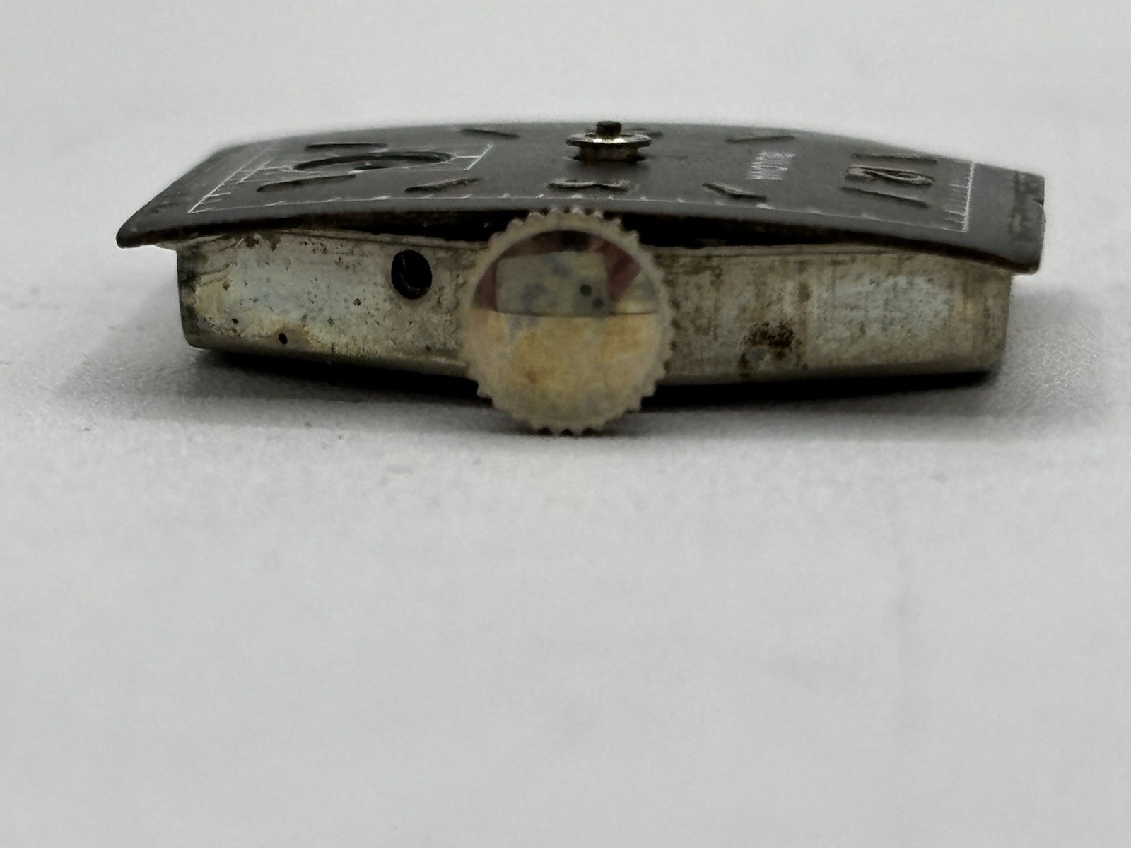 Vintage Bulova Manual Wind 17J 8AE Wrist Watch Movement Parts or Repair