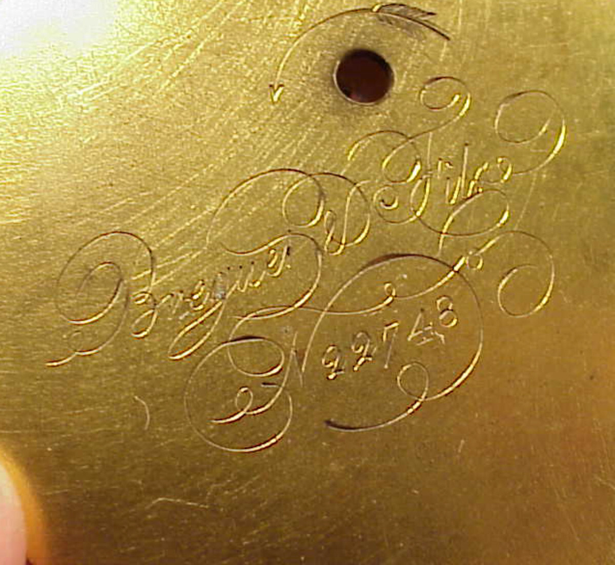 Vintage 52MM BREGUET ET FILS # 22748 1/4 REPEATER FUSEE POCKET WATCH MOVEMENT