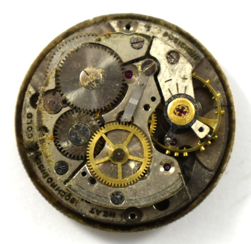 Vintage Bulova Selfwinding 23J Incomplete Wrist Watch Movement lot.we