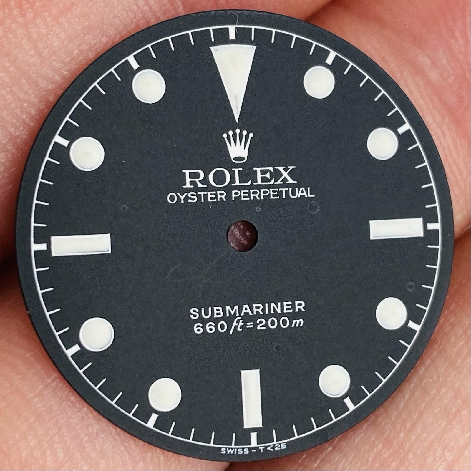 Rolex Service Dial For Submariner No Date Model Ref 5510 & 5512