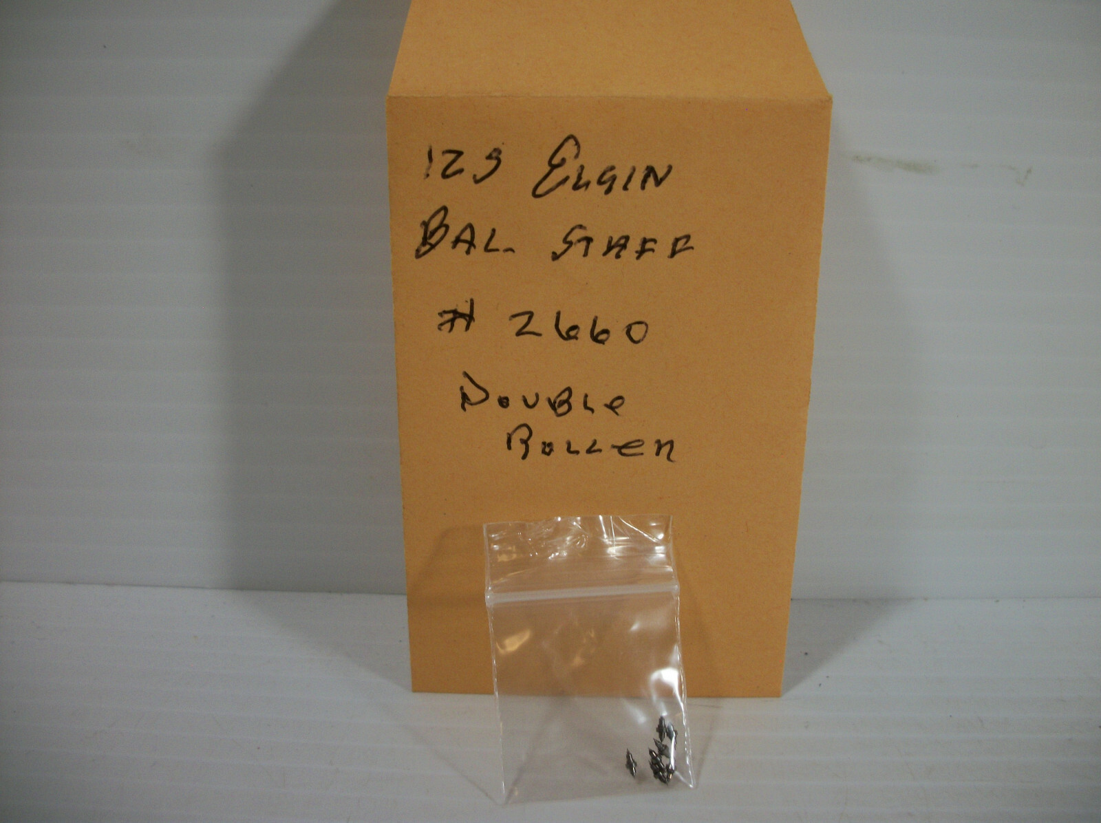 12SIZE Elgin. BALANCE STAFF # 2660 double roller