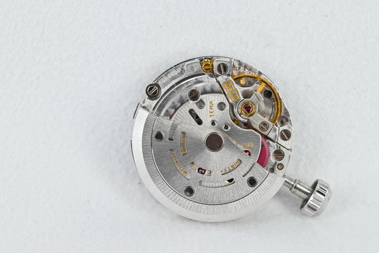 Rolex Wristwatch Complete Movement Calibre 2230 Plus Dial Hand Crown & Stem