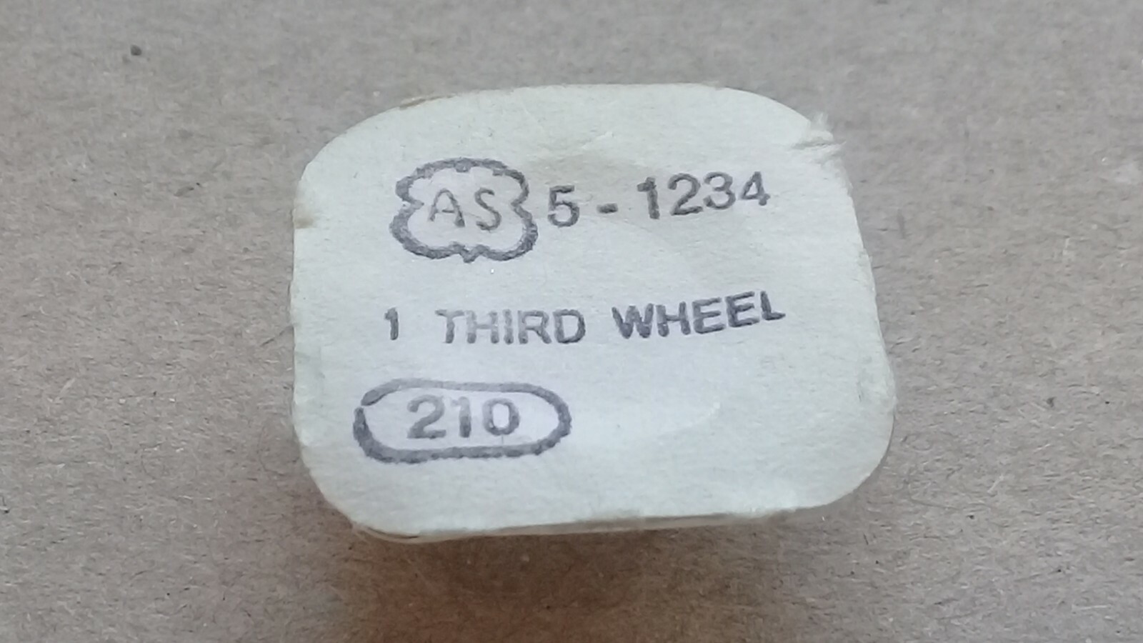 AS Cal. 1234 – Third Wheel and Pinion – Part 210. 5”’ (TC868)