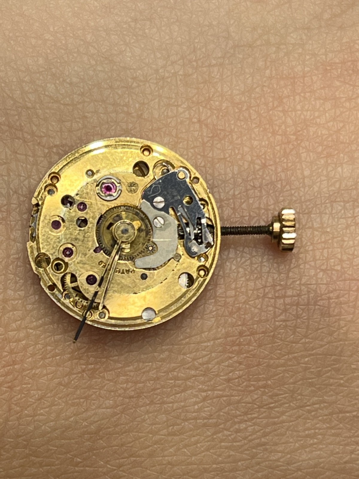Movement Manual Eta 2512-1 Swiss Made 17 Jewels Running Used By Cartier