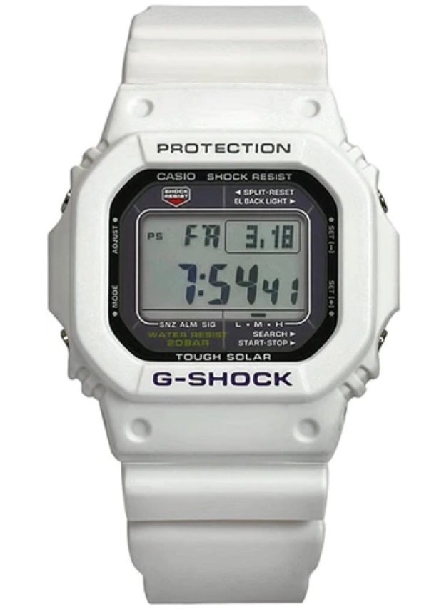 Genuine Casio White Watch Band DW-5600FS-7 DW-5600WB-7 DW-6900MR-7 G-5600A-7