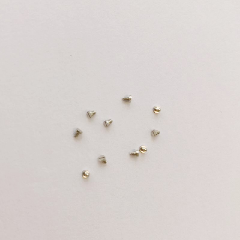 Replacement Mechanical Hand Winding Watch Movement Screws For ST3621/ETA6498