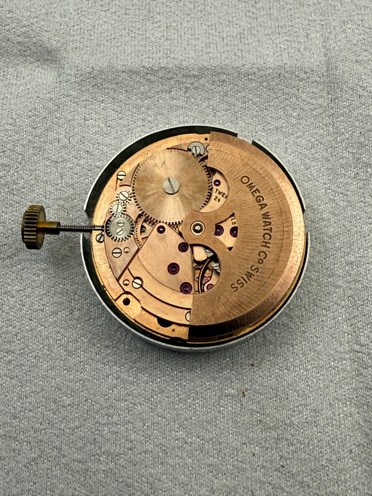 Omega Caliber 711 with Dial