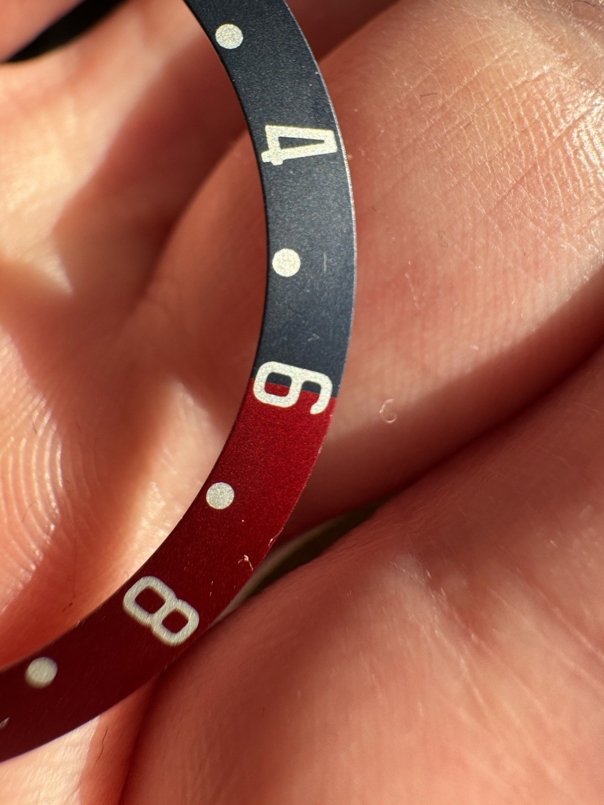 Genuine Tudor 41mm GMT Black Bay Bezel Insert NOS