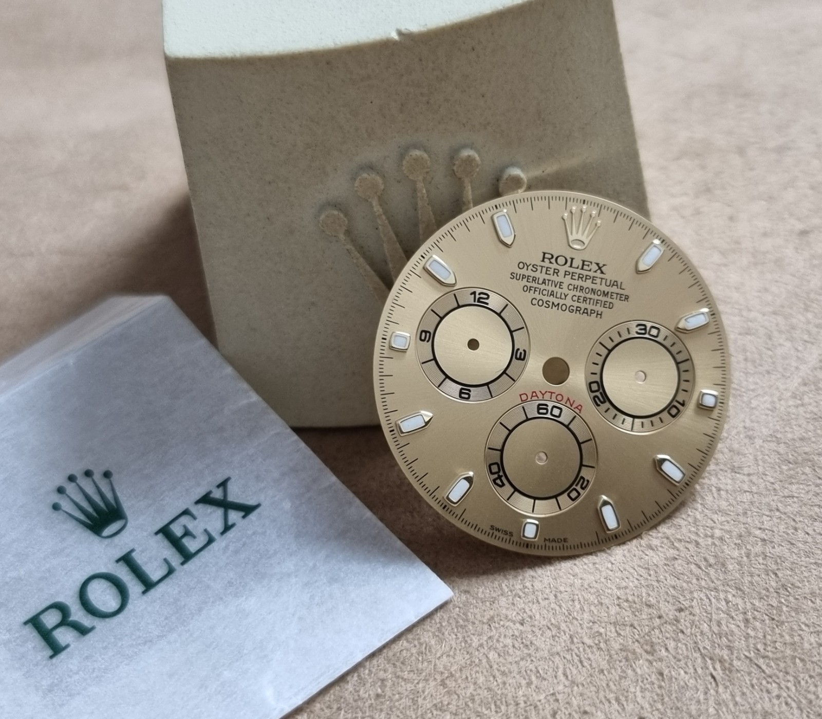 Rolex T2 Daytona 116508 116503 116528 116523 Champagne Dial Like New Condition