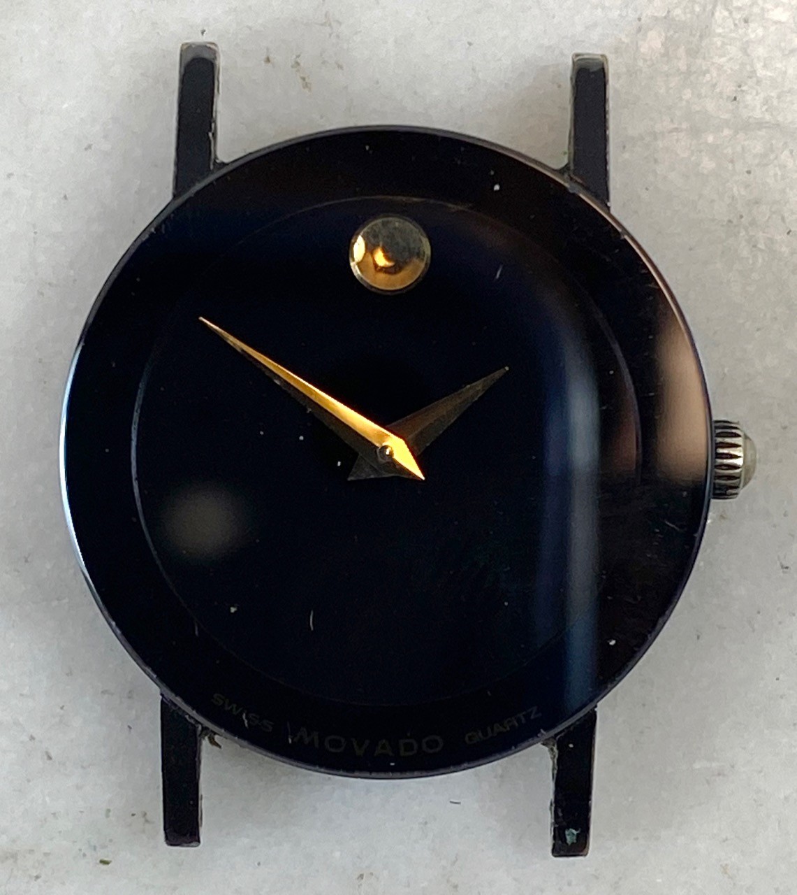 Vintage MOVADO Museum Watch. Case + Movement 6 Jewels 976.001 READ