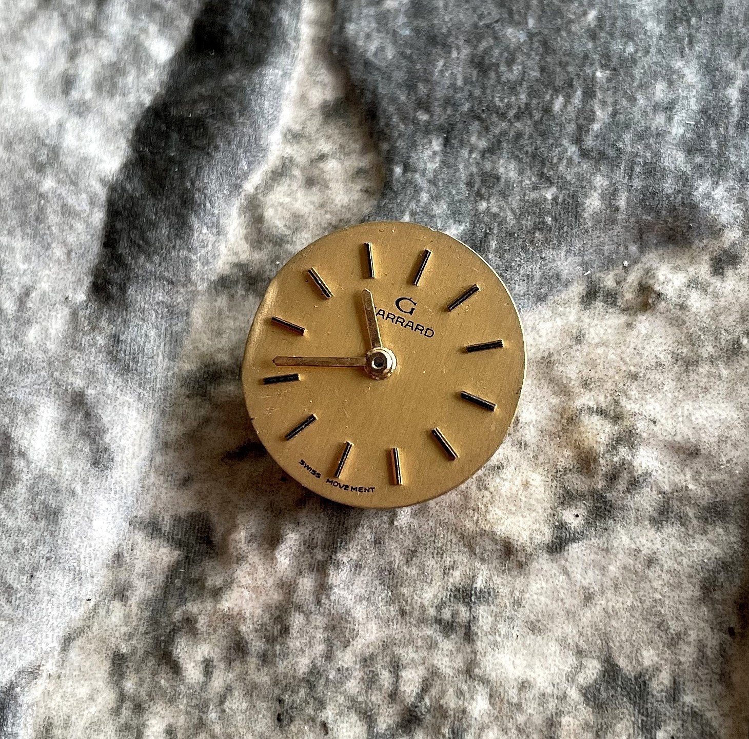 ✩ Vintage GARRARD Swiss Made wristwatch 17 Jewels MOVEMENT