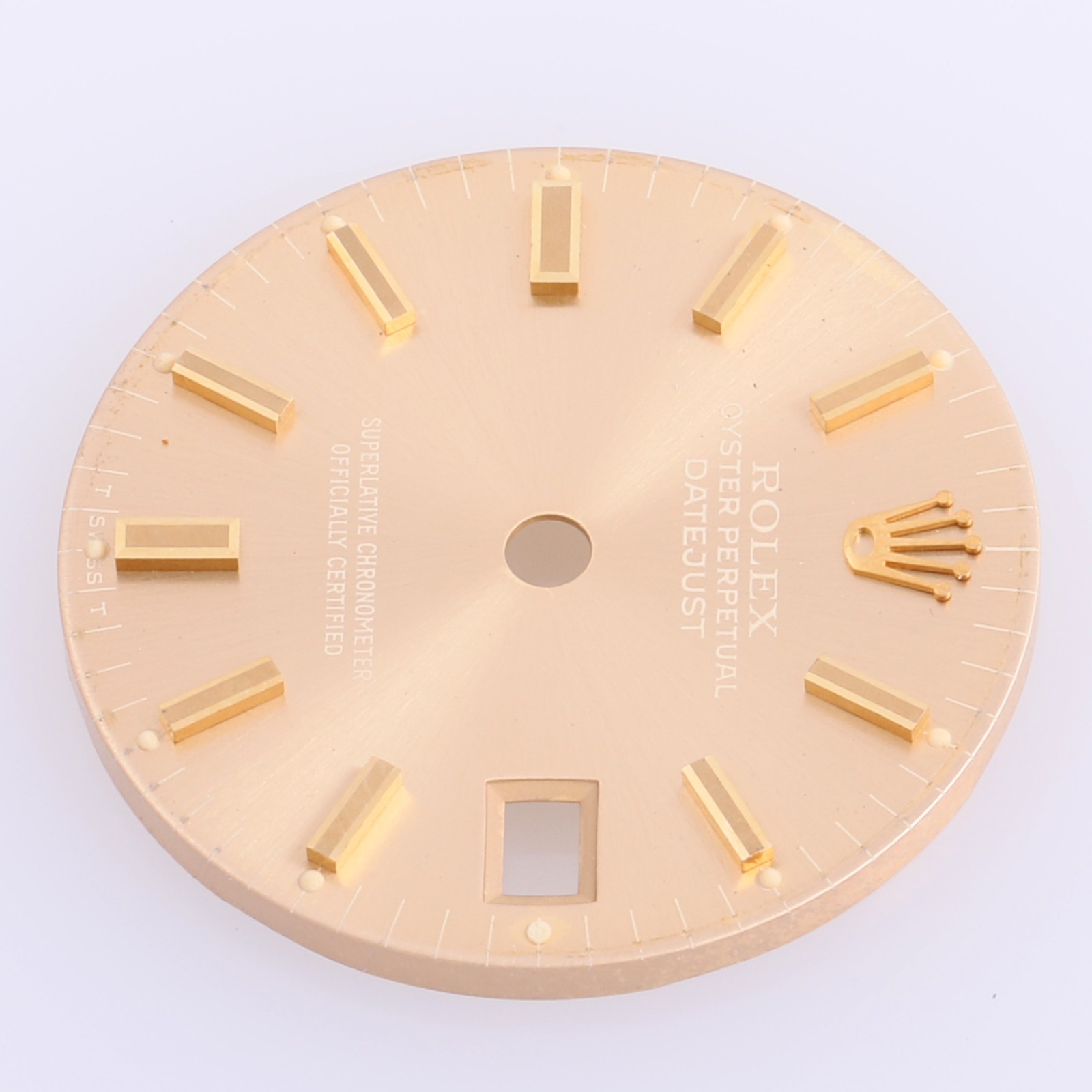 Rolex Lady Datejust 26mm Champagne Stick Dial TSwissT 6917 69173 69178 #i25