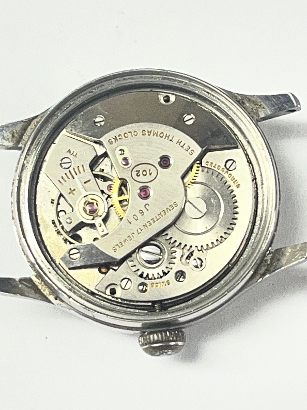 Vintage Seth Thomas 17J Wristwatch AS 1287 Movement Runs