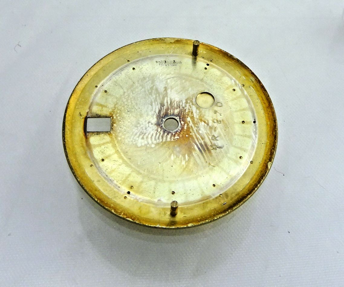 Rolex Men’s1 8k Gold Datejust Non Quick Watch Dial Part 1600 1601 1603 Champagne