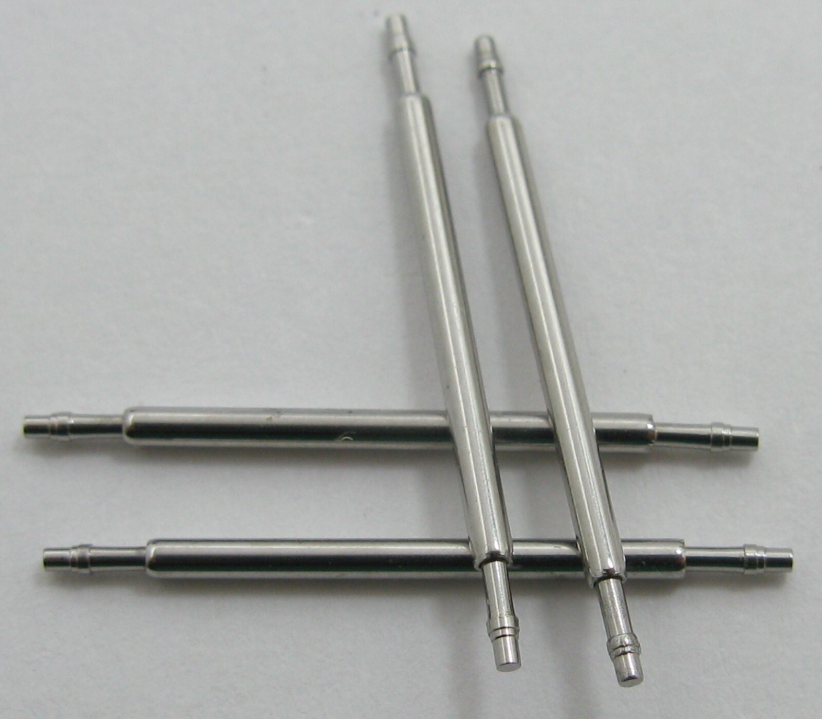 2 Spring Bars THIN 1.3 mm(diameter) / Push pin for watch bracelet 21 millimeters