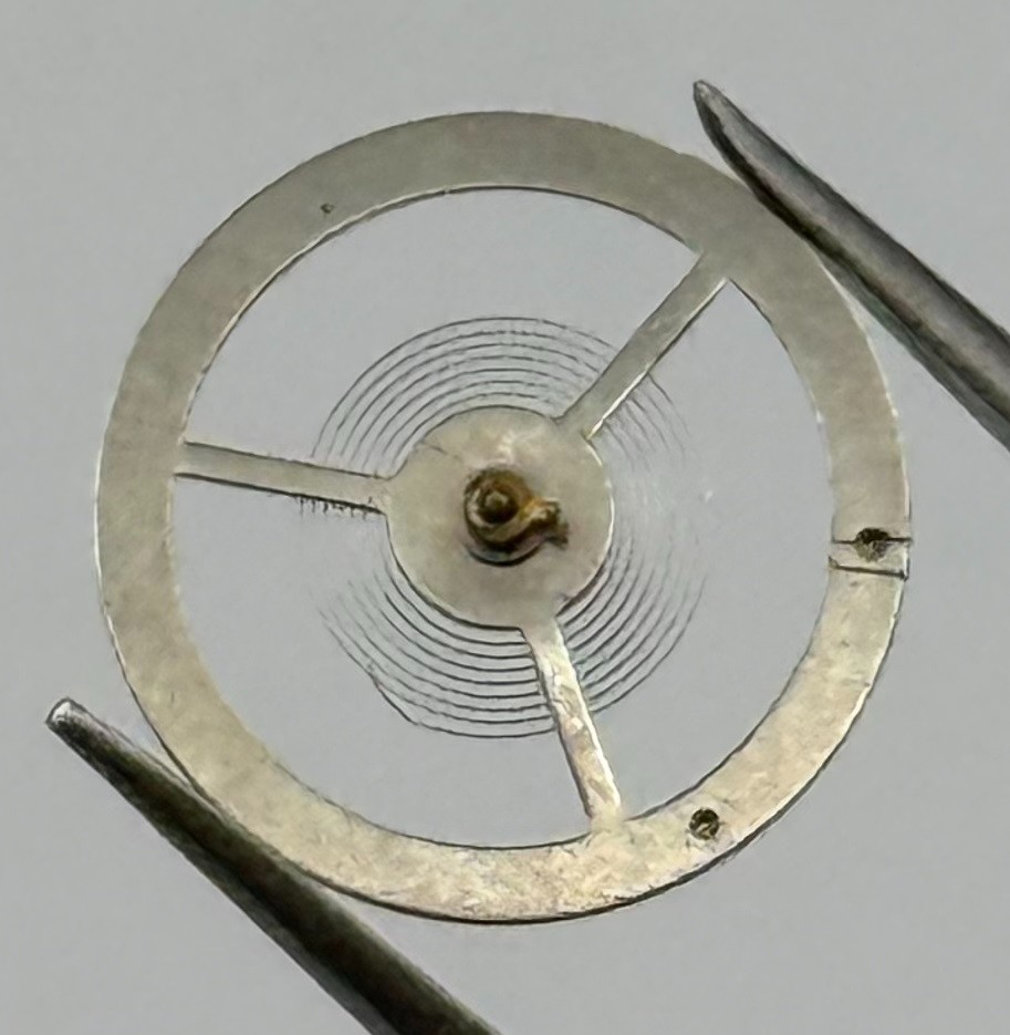 EB 8800 Balance Wheel Complete And Spring 12’’’ Renata 1309 Watch Movement Parts