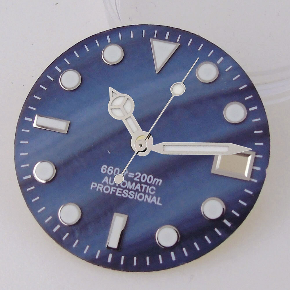 28.5mm Mother of Pearl Dial Hands Set Fit NH35A NH36A 7s26 Automatic Movement
