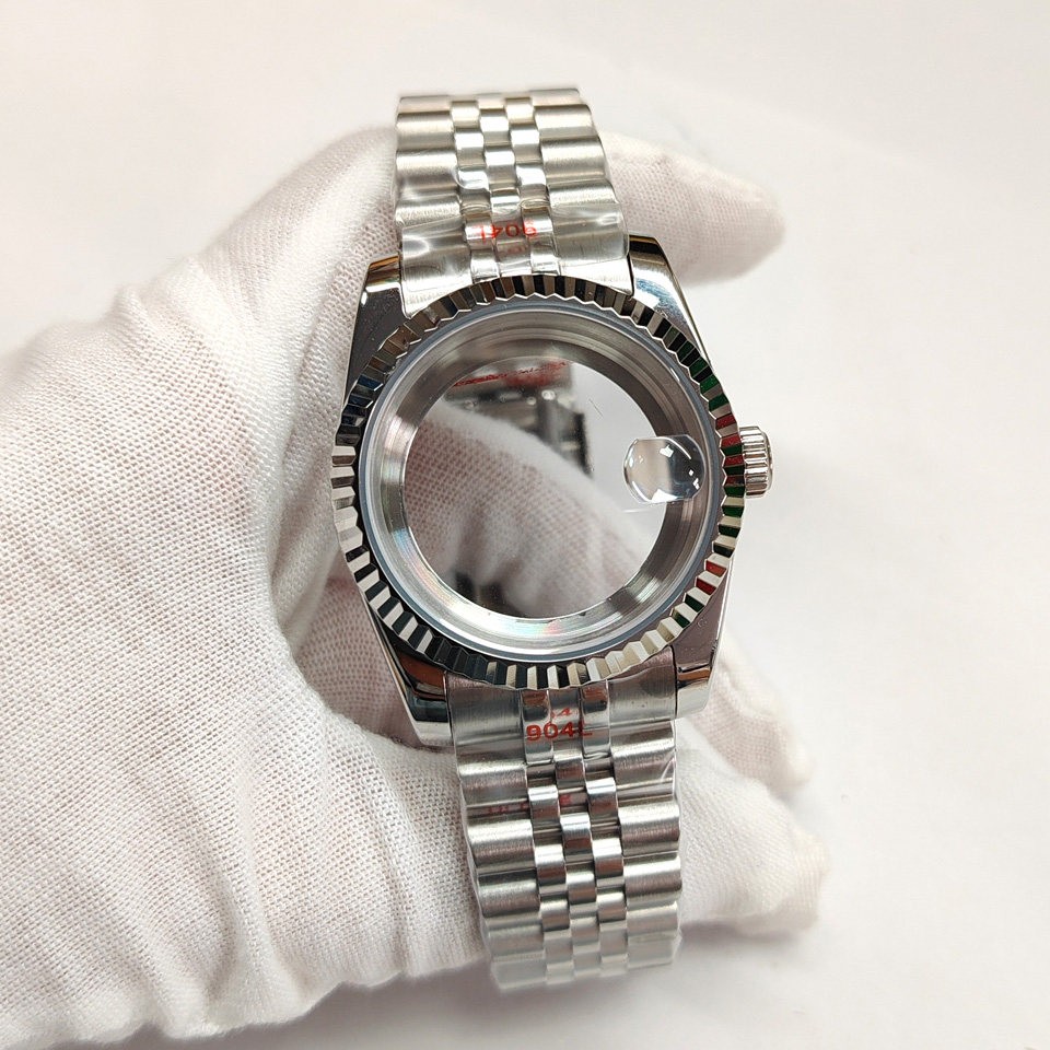 36mm 39mm Stainless Watch Case Sapphire for Nh35 Nh36 4R Movement 28.5mm Dial