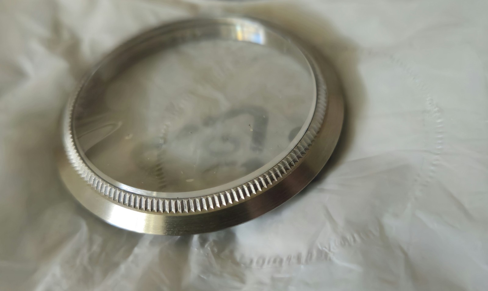 Slim Sapphire Caseback For 36 Rolex Oyster Perpetual, Explorer I, and Datejust