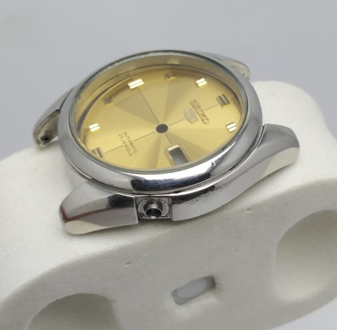 Seiko 5 Automatic 7S36-00X0 Japan Men’s Watch Case and Dial Only For Parts