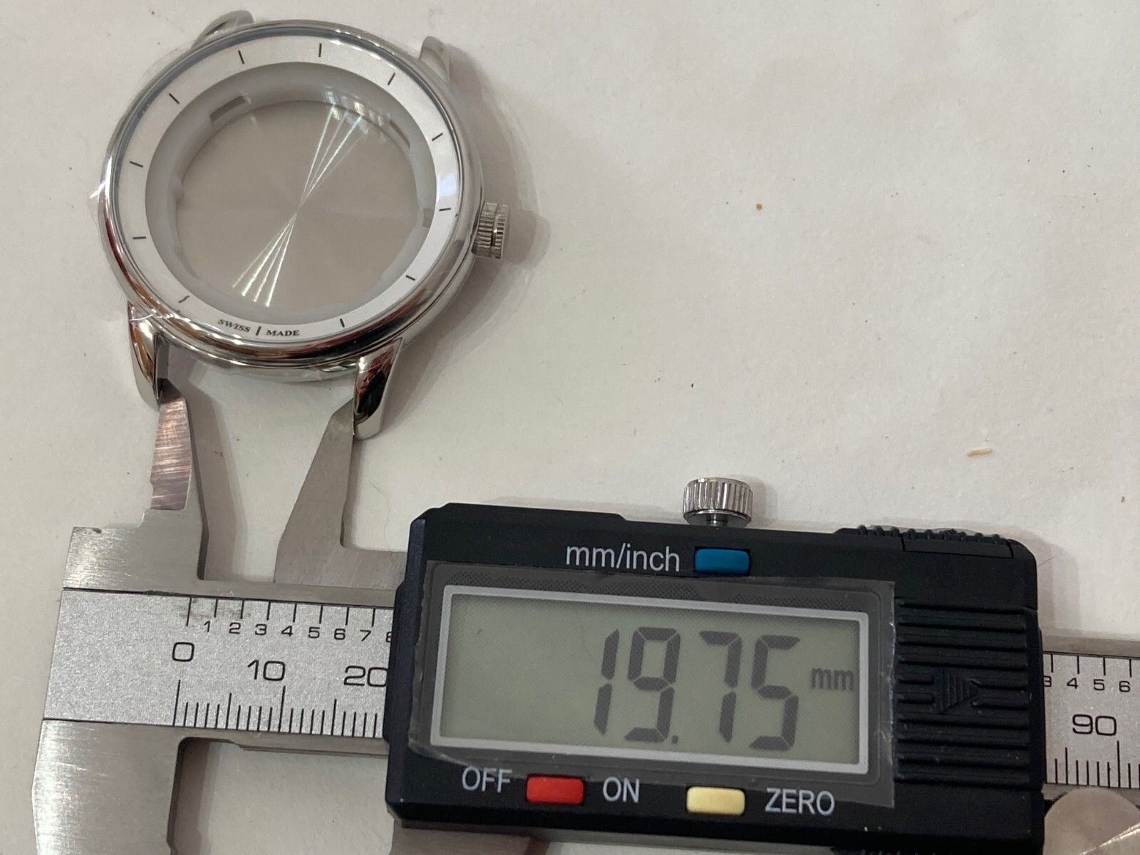 SPARE PARTS ACCESSORY STEEL CASE PHILIP WATCH CARIBE NEW.9
