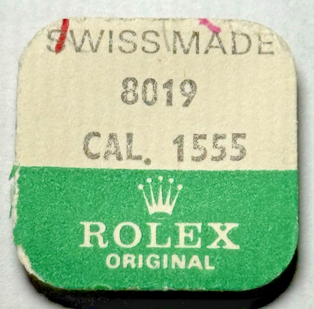 Genuine Rolex Mainspring Bridle Cal 1555 / 1556 Day-Date Part 8019 NOS SEALED