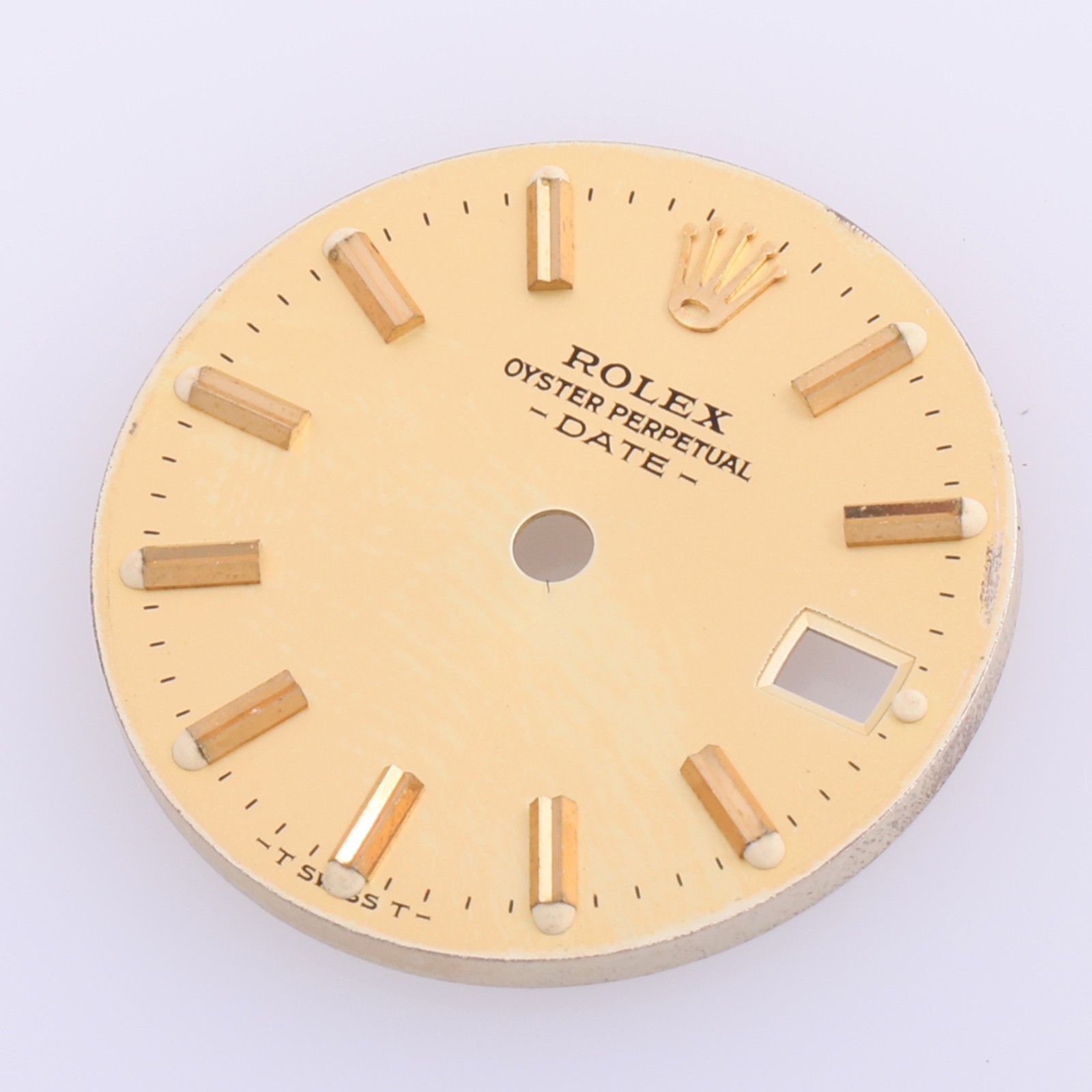 Rolex Lady Date 26mm Champagne Stick Dial T Swiss T 6917 69173 69178 #J31