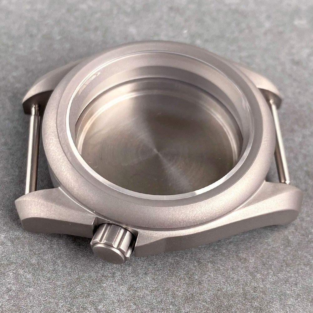 Titanium Watch Case for NH35 NH36 NH38 ETA2824 PT5000 Sapphire Waterproof 40mm
