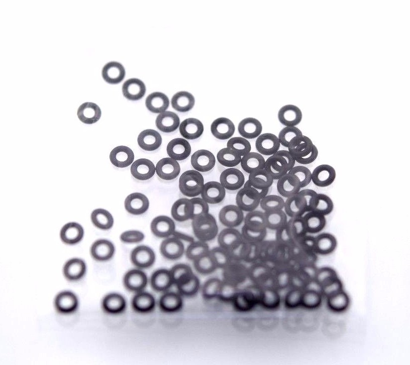 Lot of 100 Case Crown Tube Gaskets for Rolex 5.3mm Tube