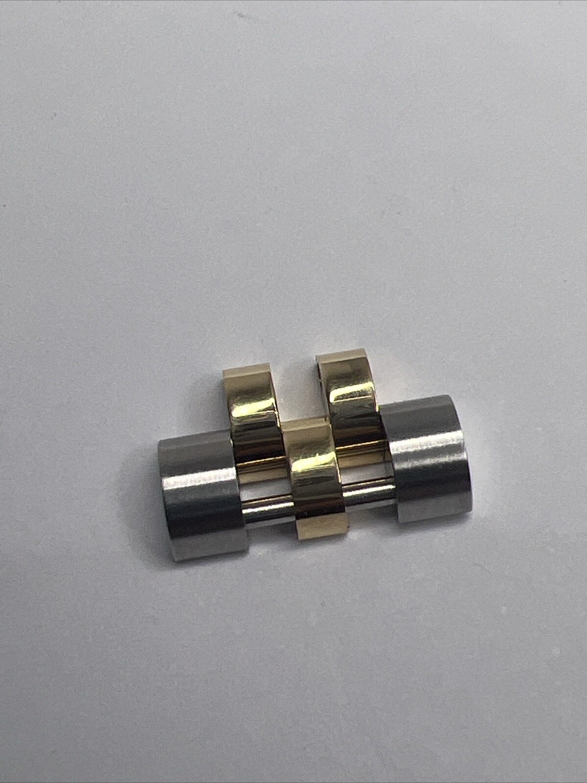 Authentic Rolex 18K Yellow Gold & Steel Jubilee 14mm Link & Screw Pin New Style