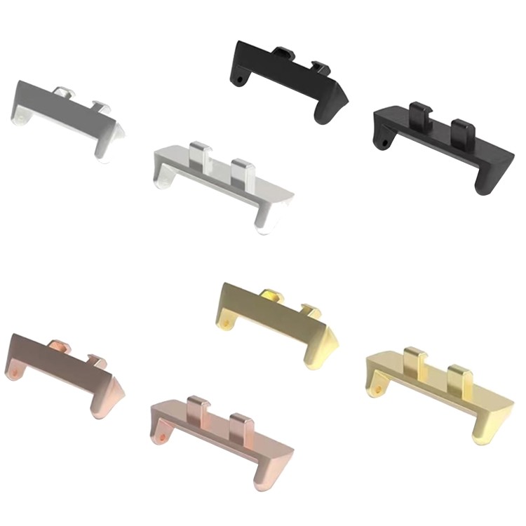 Metal Watch Band Connector for OPPO Watch 3, 20mm, Corrosion Resistant, Black