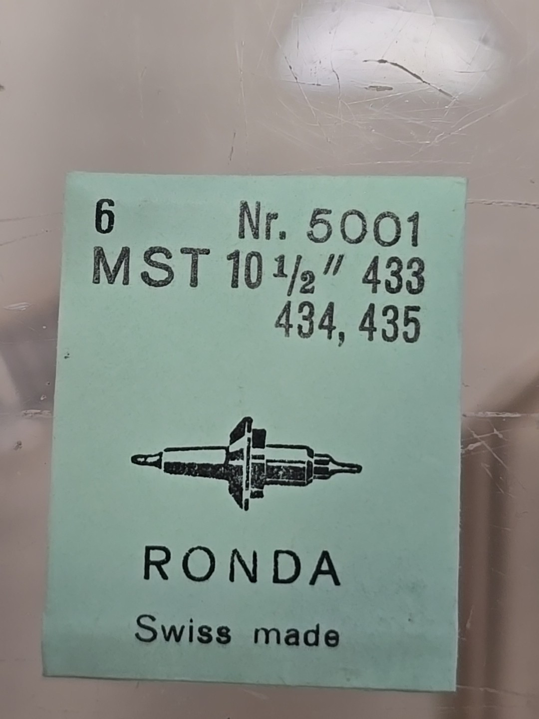 MST Roamer 433 434 435 101/2″ Balance Staff Balance Axle (1pcs) Vintage Nos