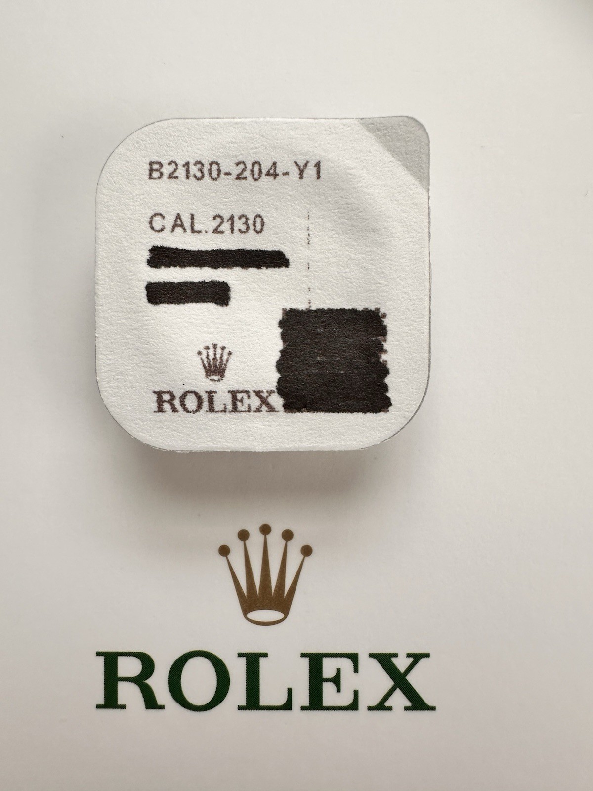Genuine Rolex 2130-204 Winding Pinion 2130, 2135 New / Sealed