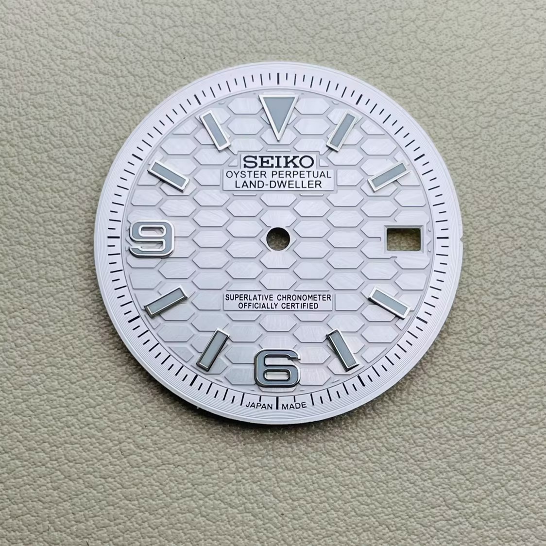 28.5mm 31mm Watch Dial Blue Green Luminous For NH35 NH36 Movement Watch Parts